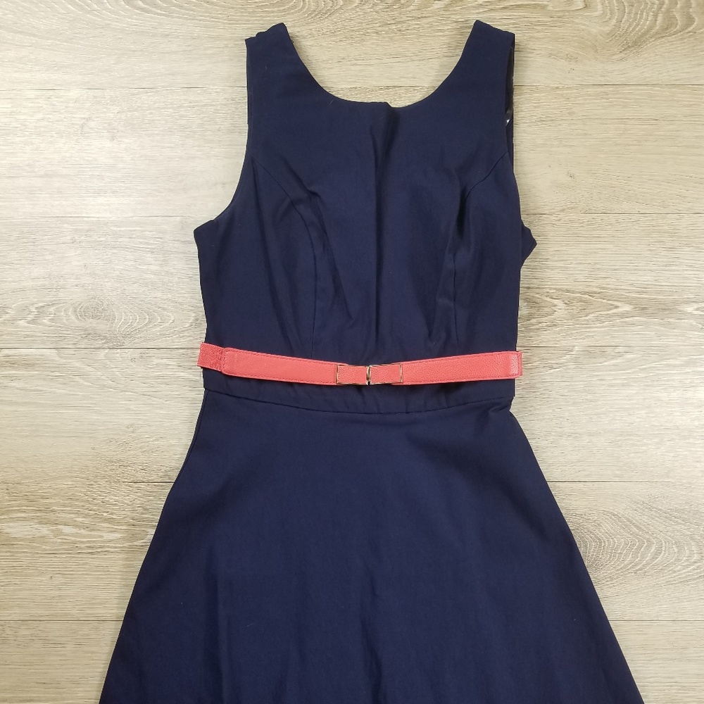 Navy dress